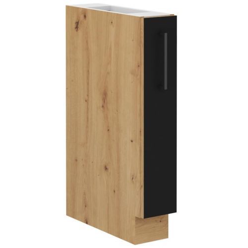 Kuchyňská Skříňka Modena  15d Cargo Bb Černý / Dub Artisan