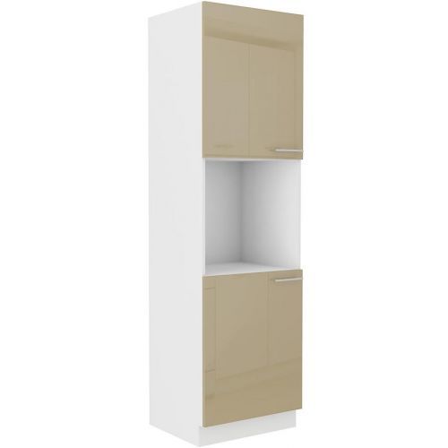 Kuchyňská Skříňka Lara 60dp-210 2f Bb Mdf Cappucino Lesk