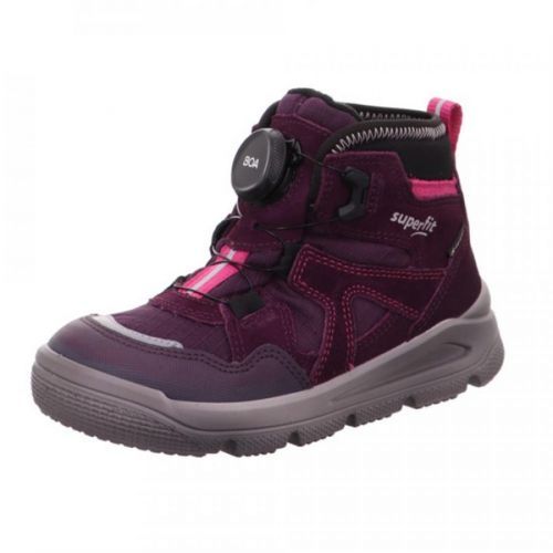 dívčí zimní boty MARS GTX, zapínání BOA, Superfit, 1-009085-8500, fialová - 27