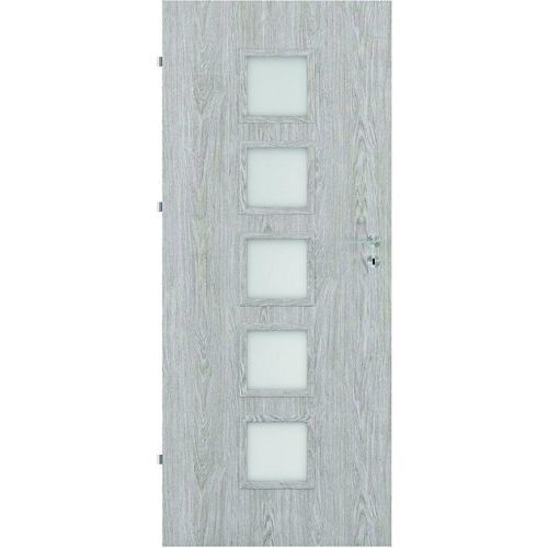 Interiérové dveře Vedi 5*5 60L dub  stříbrný