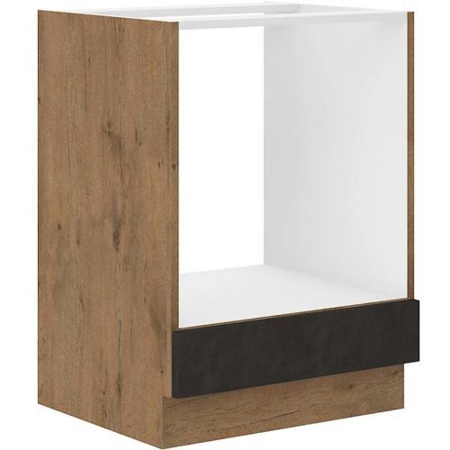 Kuchyňská skříňka Vigo Grafitová Mat 60D GAZ BB