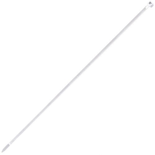 Vázací pásky 4.8 x 300 mm bílé, nylon, 100 ks.