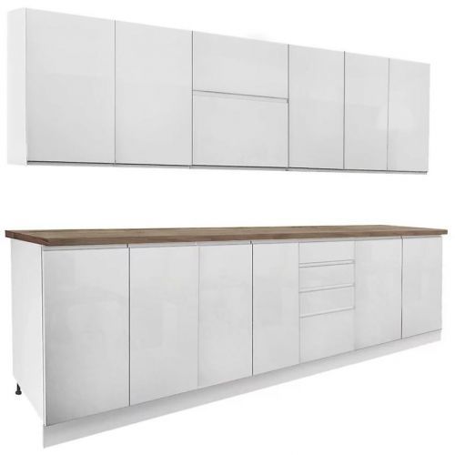 Kuchyňská linka Gardena  260 Bílá Lakované