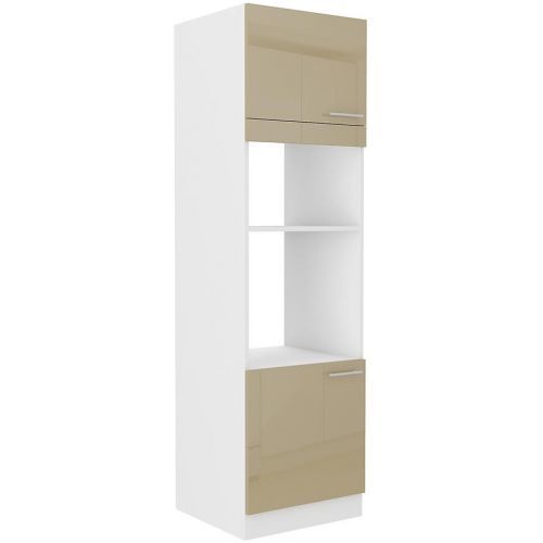 Kuchyňská Skříňka Lara 60dpm-210 2f Bb Mdf Cappucino Lesk