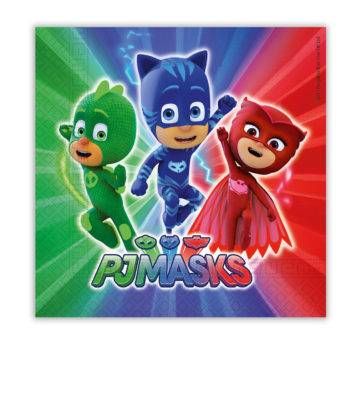 Ubrousky  33x33cm PJ Masks - Procos