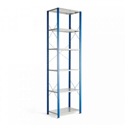 Kovový regál Mix, 3000x800x600 mm