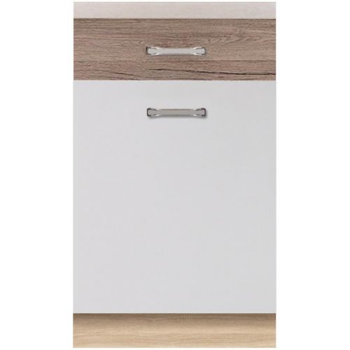 Kuchyňská skříňka Econo 4D Dub Sonoma/Bílý/San Remo