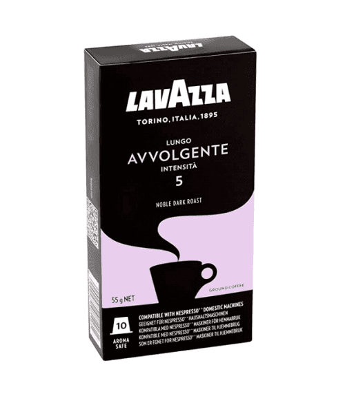 Lavazza (káva) Kávové kapsle Lavazza Nespresso Lungo Avvolgente 10 kapslí 55g