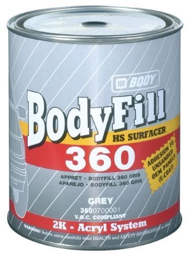 HB BodyFill 360 sprej černý 400 ml