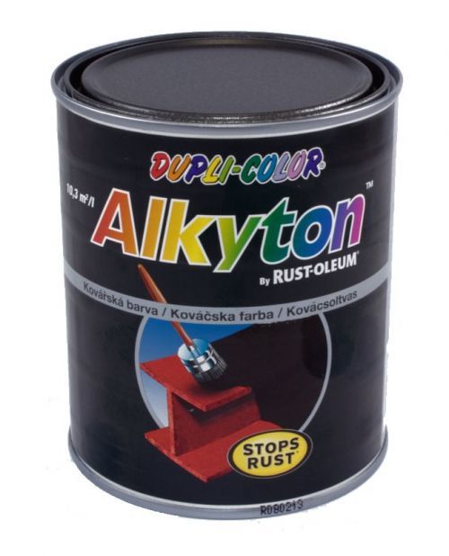 Alkyton Kovářská barva černá - sprej 400 ml