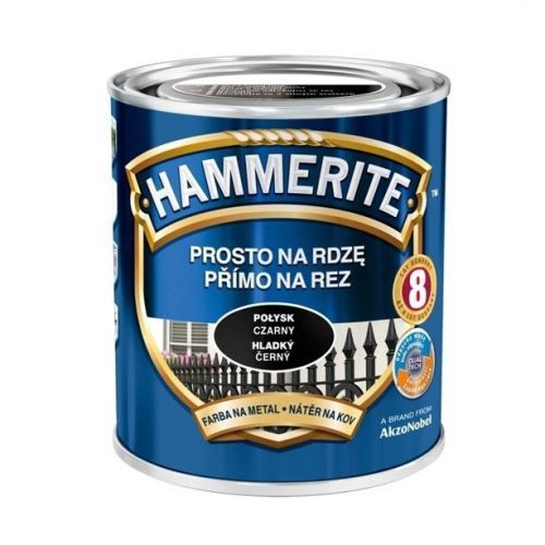 Hammerite přímo na rez hladký modrý 2,5 L + Dárek zdarma Houbičky na nádobí 10 ks v hodnotě 20 Kč