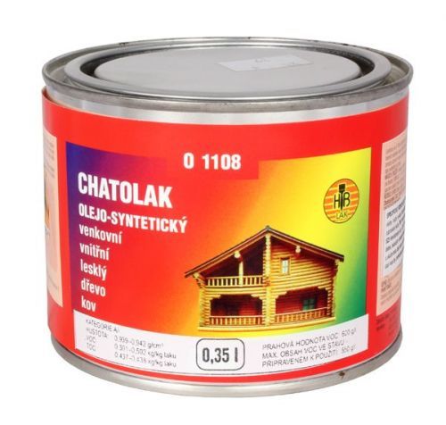 Chatolak S1108 olejo-syntetický lak 0,125 L