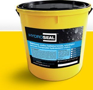 Hydroseal  tekutá hydroizolační stěrka 3 kg + Dárek zdarma Houbičky na nádobí 10 ks v hodnotě 20 Kč