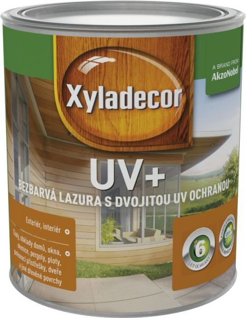 Xyladecor UV + 5 L + Dárek zdarma Houbičky na nádobí 10 ks v hodnotě 20 Kč