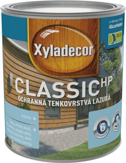 Xyladecor Classic HP Kaštan 2,5 L + Dárek zdarma Houbičky na nádobí 10 ks v hodnotě 20 Kč