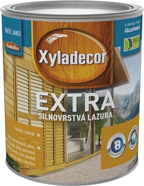 Xyladecor Extra bezbarvý 5 L - doprodej balení + Dárek zdarma Houbičky na nádobí 10 ks v hodnotě 20 Kč