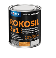 Rokosil 3v1 akryl RK 300 1000 bílá 3 L