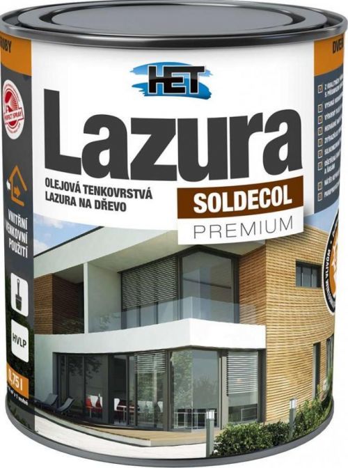 Het Soldecol Lazura Premium báze 2,5 L