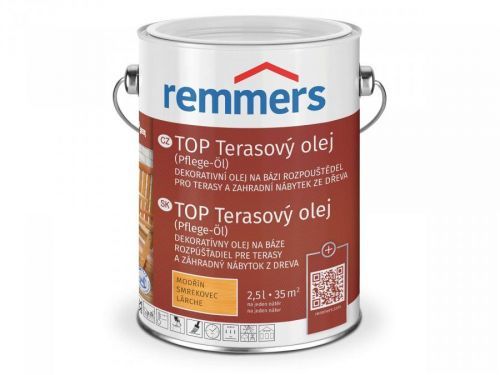 Remmers TOP terasový olej 2655 bankirai 5 L + Dárek zdarma Houbičky na nádobí 10 ks v hodnotě 20 Kč
