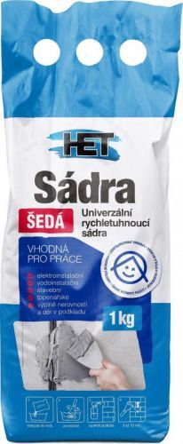 Het Sádra šedá 30 kg