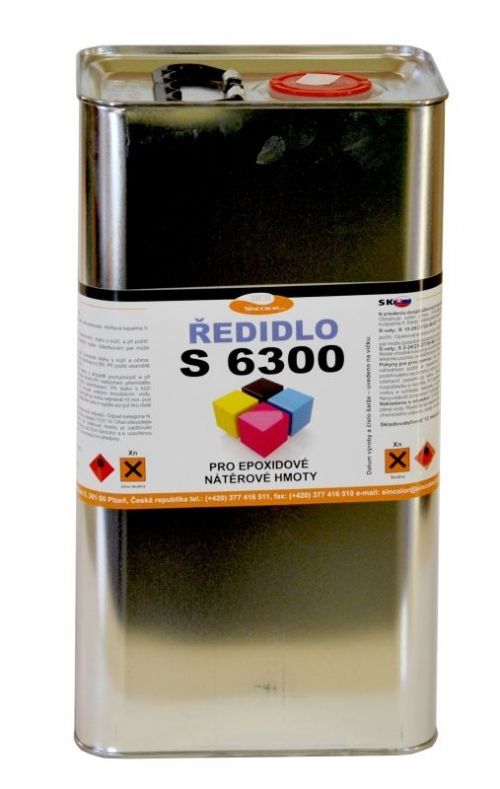 Ředidlo pro epoxidové barvy S6300, 4kg