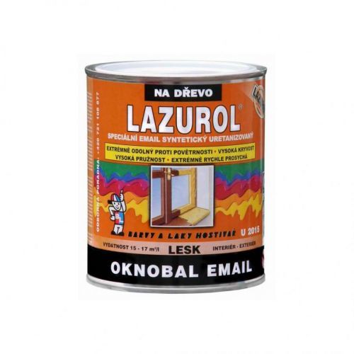 Lazurol oknobal email U2015 1000 bílý 2,5 L