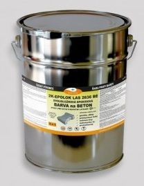 Sinepox S 2636 BE epoxidová barva na beton 0110 šedá, set 5 kg + Dárek zdarma Houbičky na nádobí 10 ks v hodnotě 20 Kč