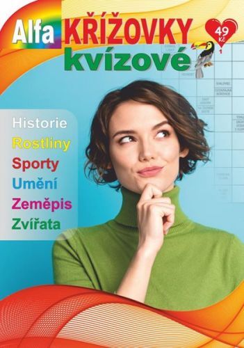 Křížovky kvízové - Historie, rostliny, sporty, umění, zeměpis, zvířata - neuveden