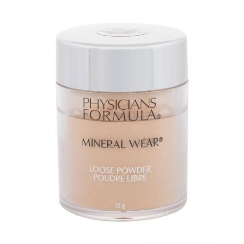 Physicians Formula Mineral Wear 12 g jemný sypký pudr pro rozjasnění pleti pro ženy Translucent Light