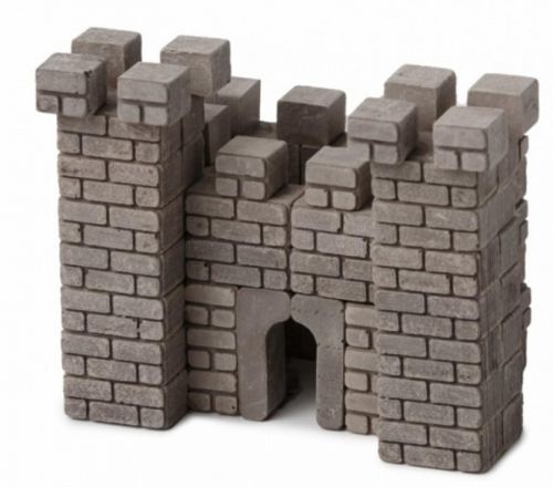 Kids Stavebnice z keramických cihel Castle Model Kit mini brick - 85 dílků - BR70668