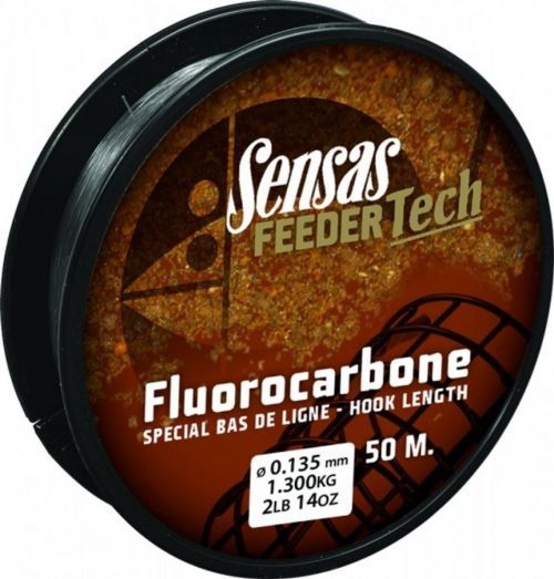 Sensas Fluorocarbon Feedertech 50m - 0,11mm