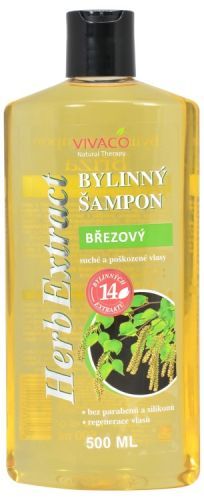 Vivaco Herb extrakt Bylinný šampon Bříza HERB EXTRACT 500 ml