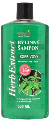 Vivaco Herb extrakt Bylinný šampon Kopřiva HERB EXTRACT 500 ml