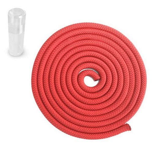 Gymnastické švihadlo Sedco 3m - PVC Tuba - červená