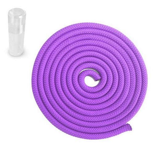 Gymnastické švihadlo Sedco 3m - PVC Tuba - fialová