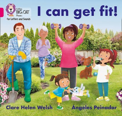 I can get fit! - Band 01b/Pink B (Welsh Clare Helen)(Paperback / softback)