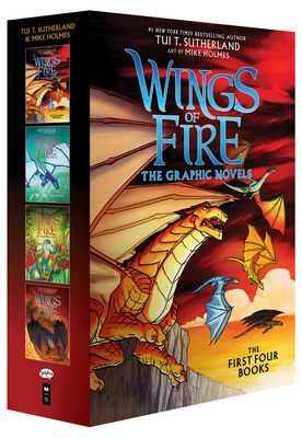 Wings of Fire Graphix Paperback Box Set (Books 1-4) (Sutherland Tui T.)(Paperback / softback)