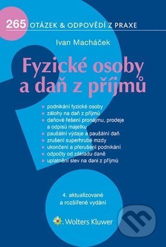 Fyzické osoby a daň z příjmů - Ivan Macháček