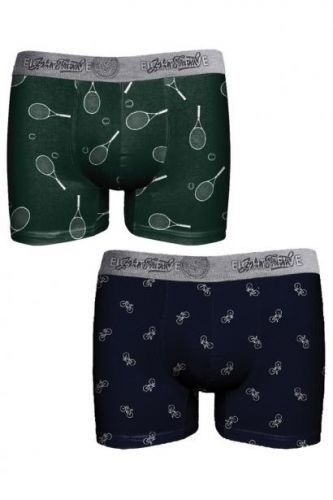 Pánské boxerky John Frank JF2BEF23 2Pack