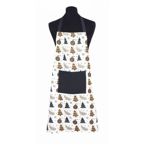 Zástěra kuchyňská, Vánoční stromeček a ozdoby