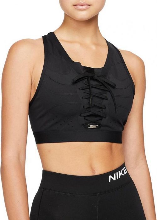 Podprsenka Nike  Dri-FIT Swoosh Air Force 1 Women s Medium-Support Laced Sports Bra