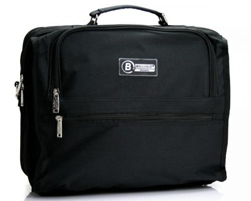 Pánská látková taška přes rameno černá - Bellugio F200 černá