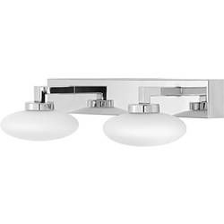 LED koupelnové světlo na stěnu LEDVANCE BATHROOM DECORATIVE CEILING AND WALL WITH WIFI TECHNOLOGY 4058075573963, 12 W, N/A, stříbrná