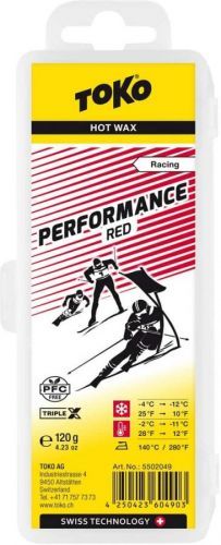 Toko PFC free Performance Hot Wax red - 120g 120g