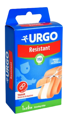 URGO RESISTANT Odolná náplast 1mx6cm NOVÁ