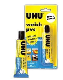 Lepidlo UHU Weich PVC - na měkčené plasty 30 g
