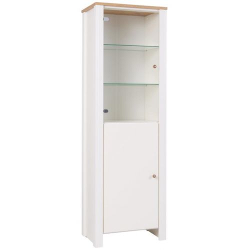 Vitrína  Berg 11L Cream/Dub Zlaty