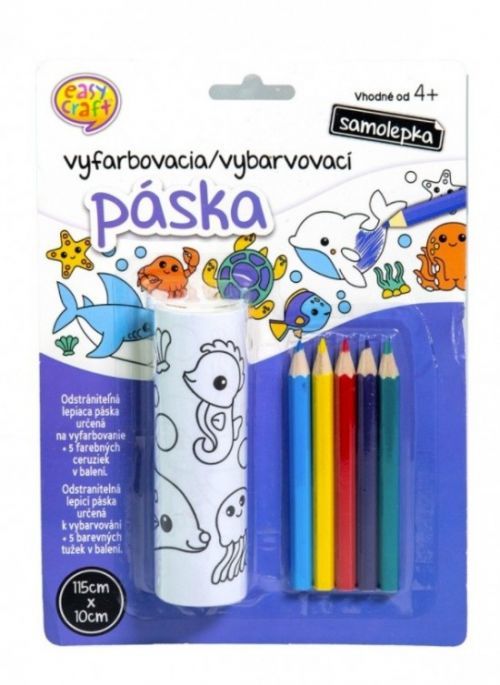 Argus Kreativní tvoření - vybarvovací páska - 1915-0001