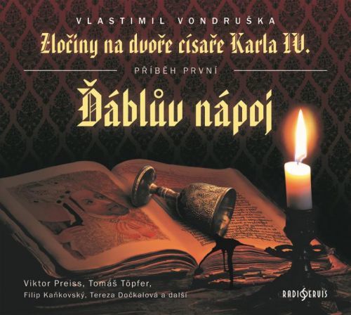 CD Ďáblův nápoj - Vlastimil Vondruška, Ostatní (neknižní zboží)