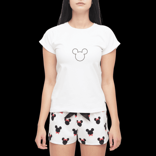 Slippsy Dámské tričko Mouse bílé/S